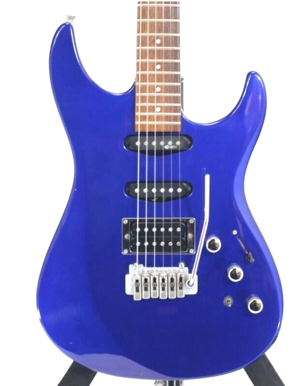 動作品 FERNANDES FR-65S Sustainer サスティナー GOTOHペグ ウィルキンソンブリッジ メタリックブラック フェルナンデス FERNANDES FR-65S SUSTAINER（中古⁄送料無料）楽器検索デジマート